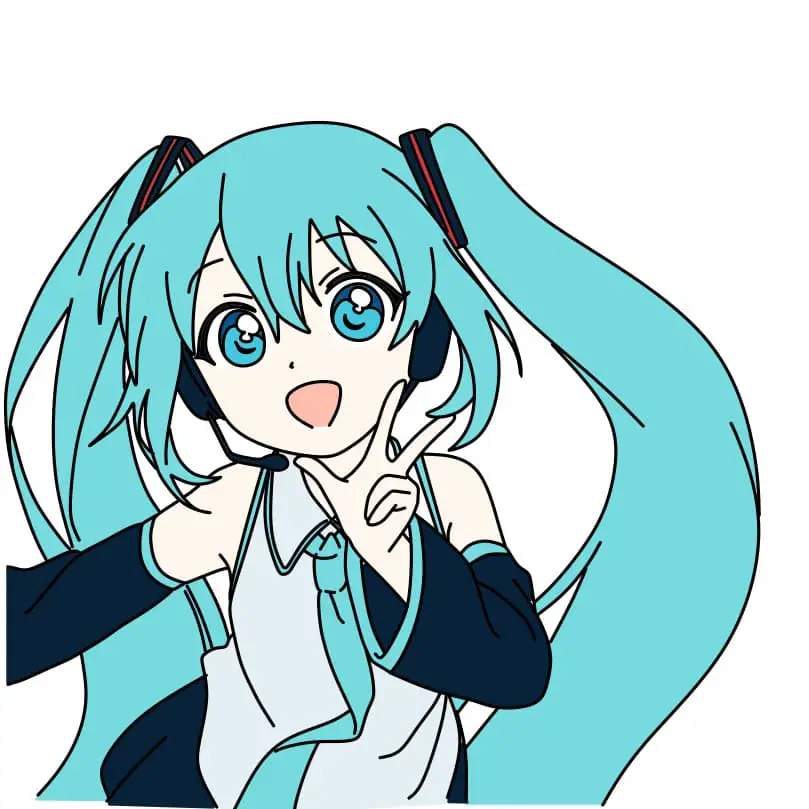 disegni di Hatsune Miku