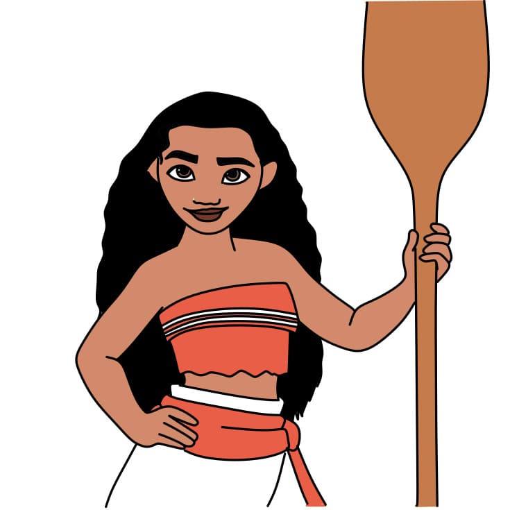 disegni di Moana