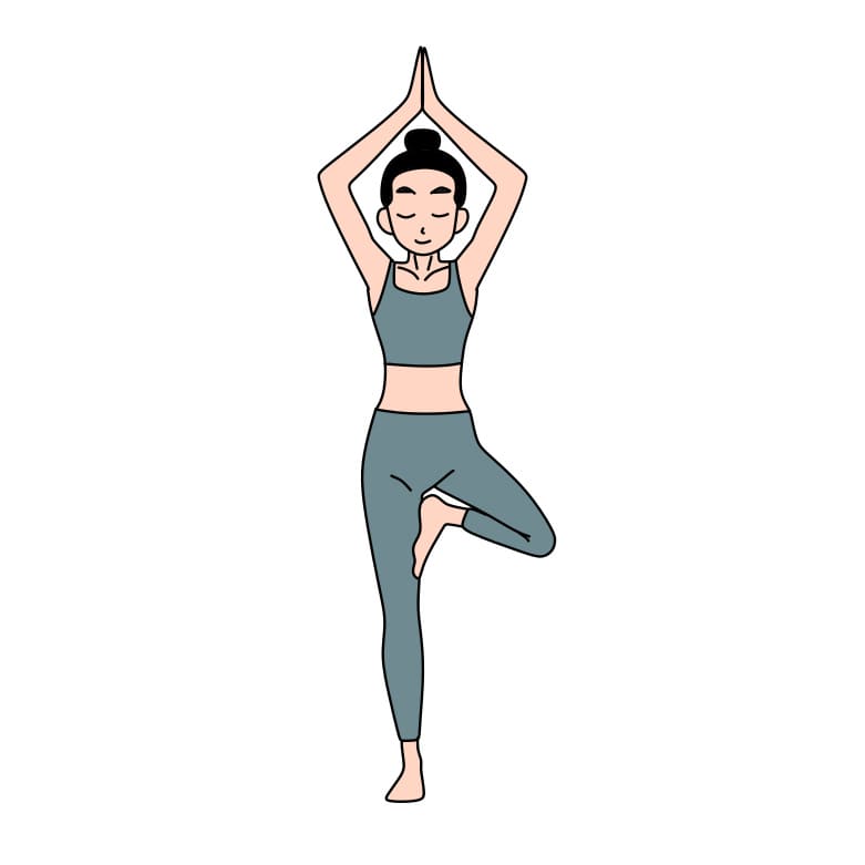 disegni di Come-disegnare-lo-yoga-Passo-9