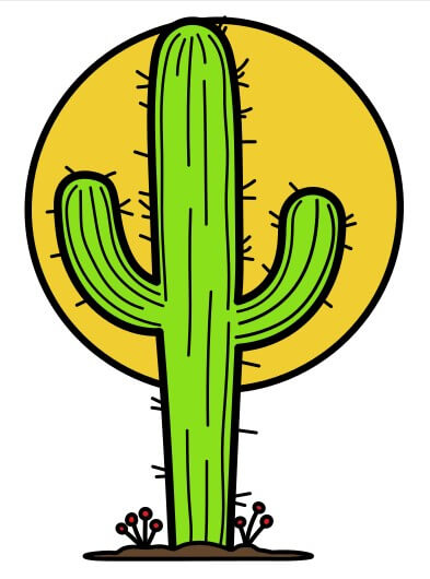 disegni di 10-Cactus-1