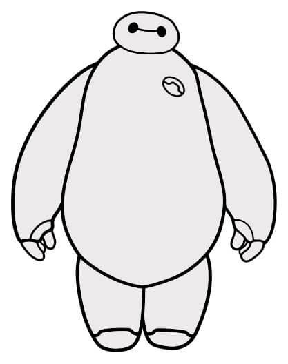 disegni di Baymax-8