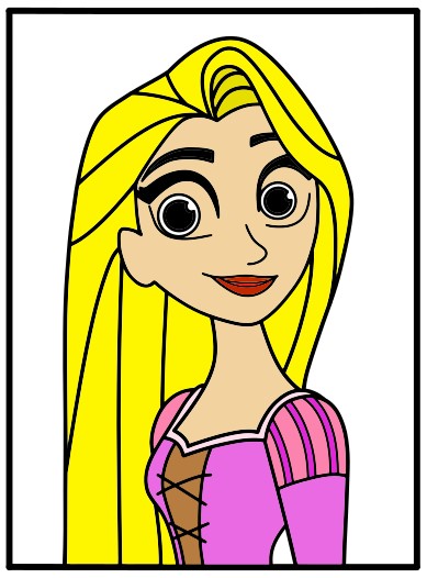 disegni di Rapunzel-1-9
