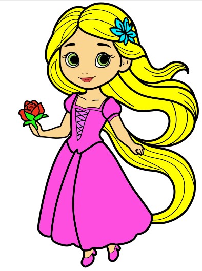 disegni di Rapunzel-2-11