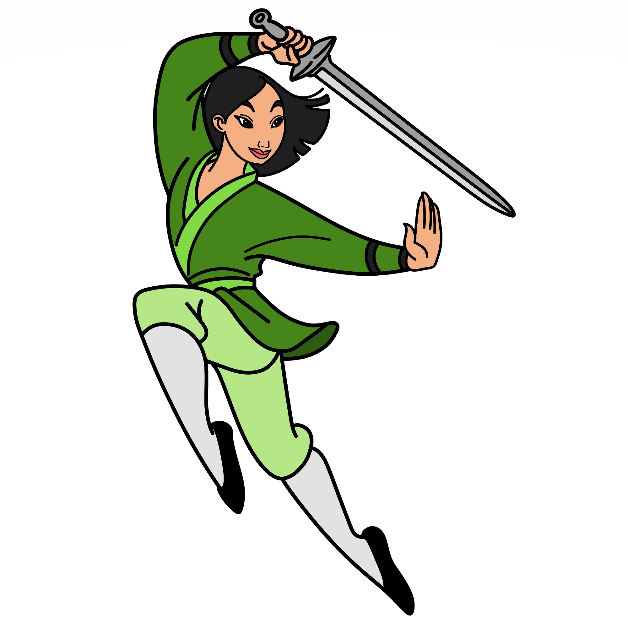 disegni di Mulan (13)