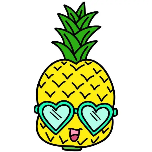 disegni di Pineapple-4-8