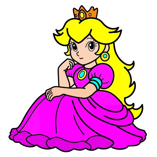 disegni di Princess-Peach-2-11