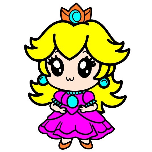disegni di Princess-Peach-3-7