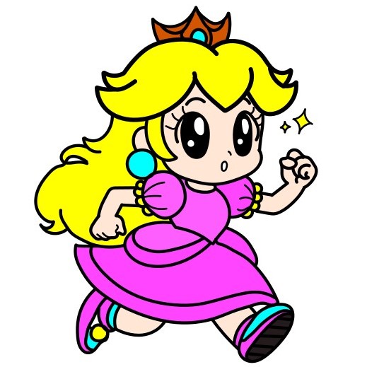 disegni di Princess-Peach-5-10