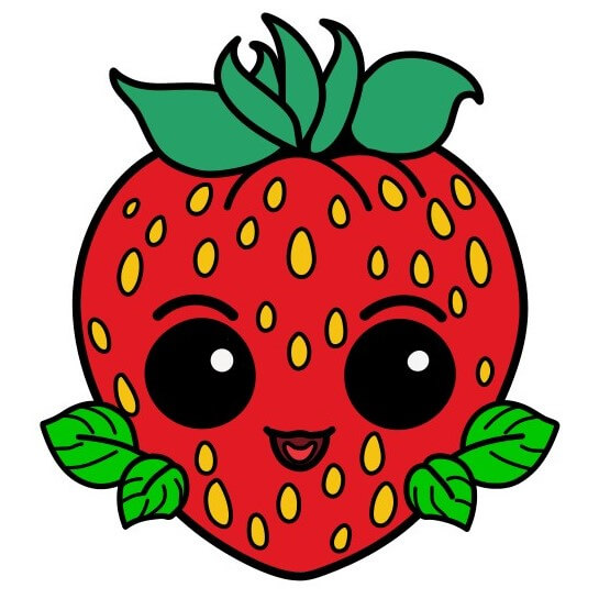 disegni di Strawberry-5-7
