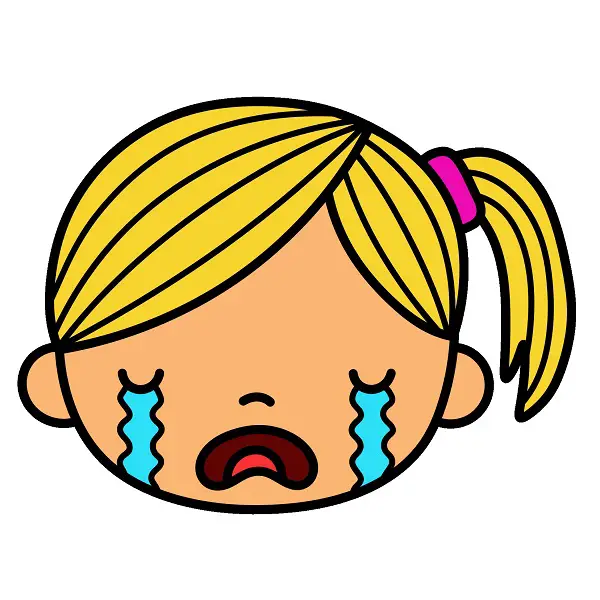 disegni di Crying face 4 (9)