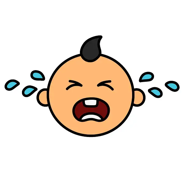 disegni di Crying face 5 (7)