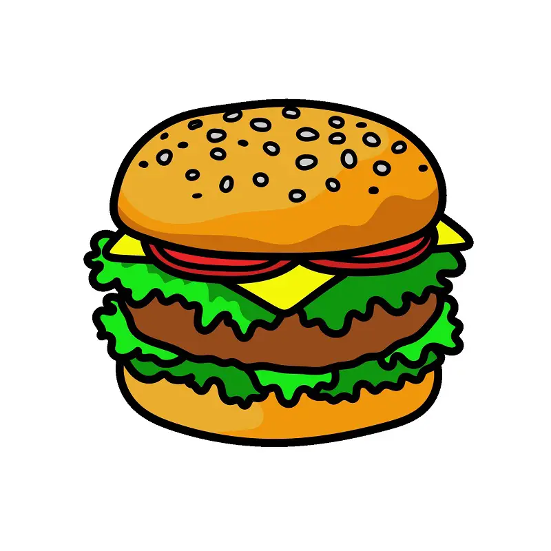 disegni di Hamburger