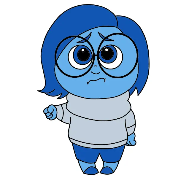 disegni di Sadness from Inside Out 2 (10)