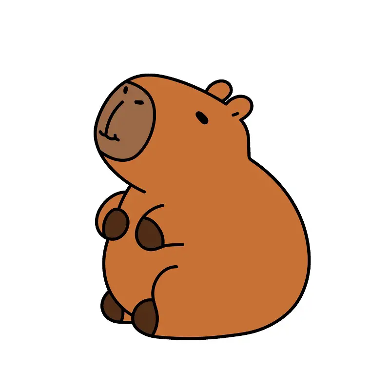 disegni di Capybara 3 (7)