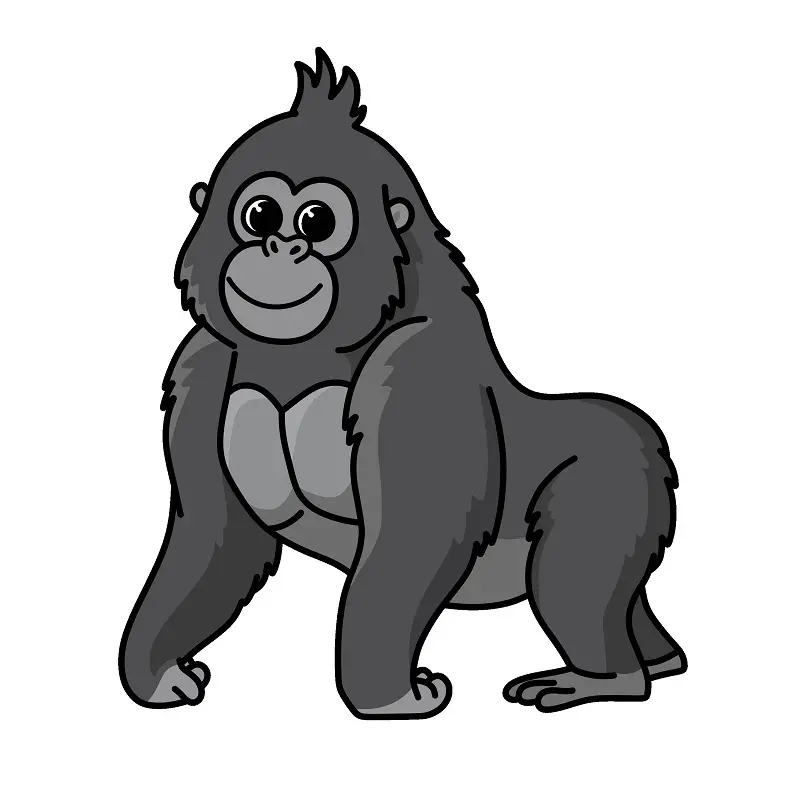 disegni di Gorilla 1 (9)