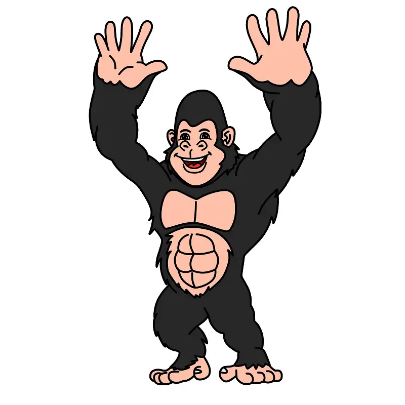 disegni di Gorilla 3 (10)